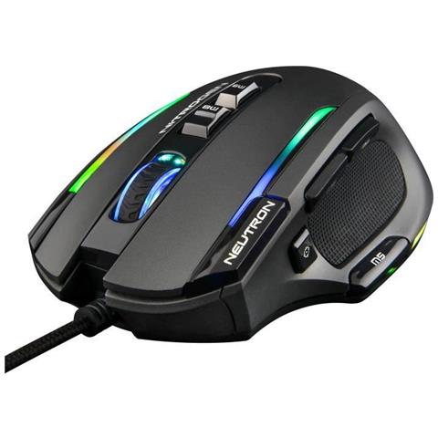 Mouse Da Gioco Rgb - 7200 Dpi - Programmabile - Nero - Foto 2