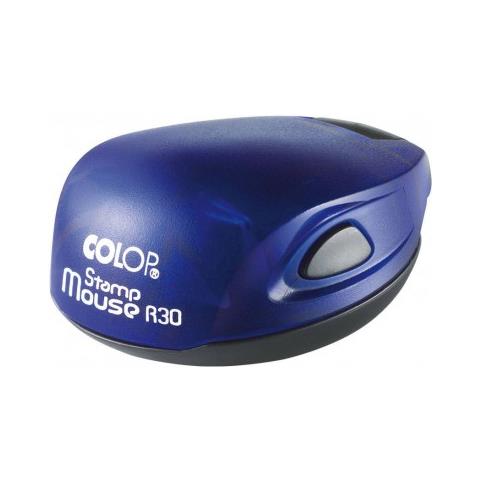 Timbro Colop R40 Rotondo Stamp Mouse Autoinchiostrante Personalizzato Tascabile Colop R40 Diametro 40mm Qualita Professionale - Foto 1