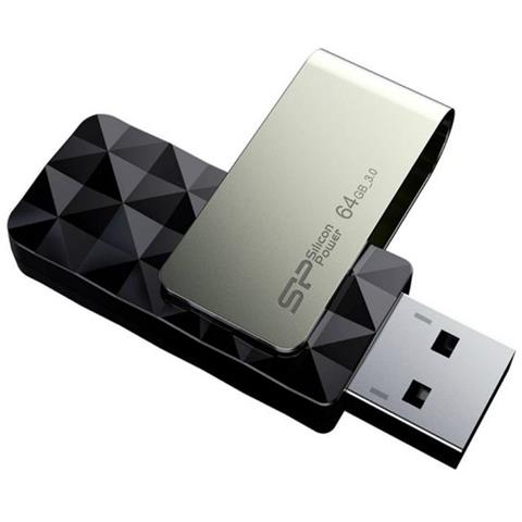 Blaze B30 64GB, USB 3.0 (3.1 Gen 1) , Type-A, 0 - 70 °C, Girare, Nero, Windows 7 Home Basic, Windows 7 Home Basic x64, Windows 7 Home Premium, Windows 7 Home Premium x64, - Foto 7