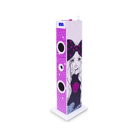 Diffusore da Pavimento Kids Rock con Microfono Potenza 20W Radio FM Display LCD - Foto 2