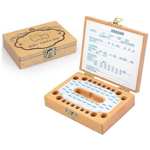 HOMYKIDS® Scatola Dentini da Latte per Bambino ITALIANO [e-book GRATUITO] - Scatolina porta Dentini da Latte Topolino dei Dentini/Fatina dei Denti (Italiano - Topolino dei Dentini