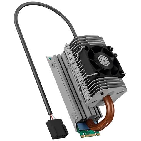 IB-M2HSF-705 Unità allo stato solido Dissipatore di calore /Radiatore 3 cm Argento 1 pz - Foto 1