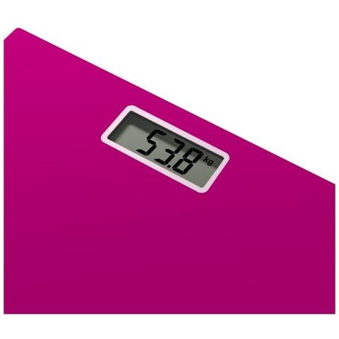 Bilancia Digitale Premiss BS1403 in Vetro Temperato Capacità fino a 150 Kg Colore Rosa - Foto 3