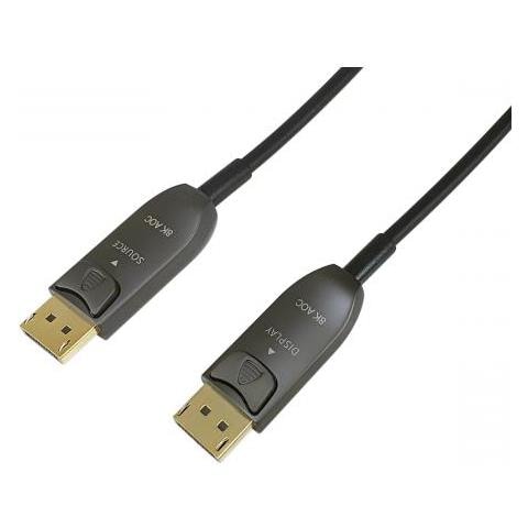 Displayport-kabel - Displayport (m) Zu Displayport (m) - Displayport 1.4 - 50 M - Aktiv, Unterstützt 8k 30 Hz (7 - Foto 1