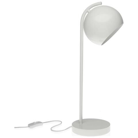 Lampada Da Tavolo Dale Bianco 19,5 X 50 X 15 Cm Metallo - Foto 1