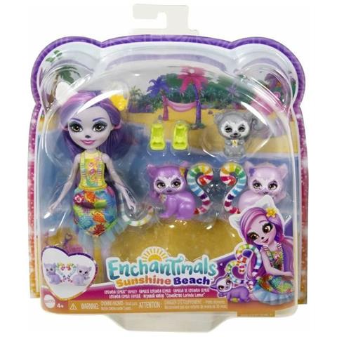 Bambola Enchantimals Famille De Lemuriens - Foto 2