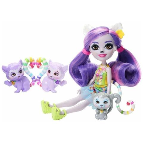 Bambola Enchantimals Famille De Lemuriens - Foto 6