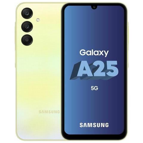 Galaxy A25 5G 128GB 6GB Ram Display 6.5" Doppia SIM Android 14 USB tipo-C 128 GB 5000 mAh Giallo - Foto 1