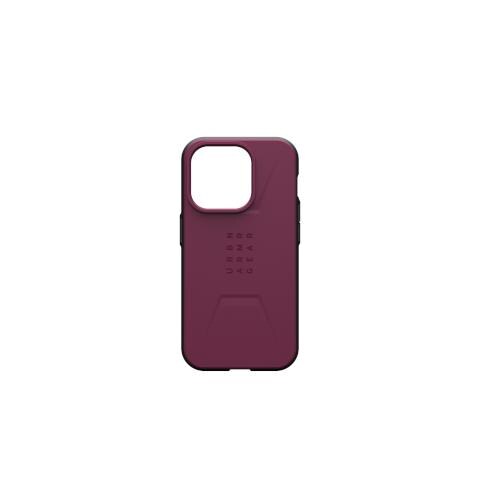 Civilian Magsafe custodia per cellulare 15,5 cm (6.1") Cover Bordeaux - Foto 1