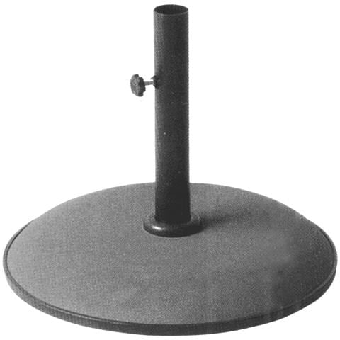 Base Ombrellone In Cemento Colorato Tonda 50 Cm Kroma - Foto 1