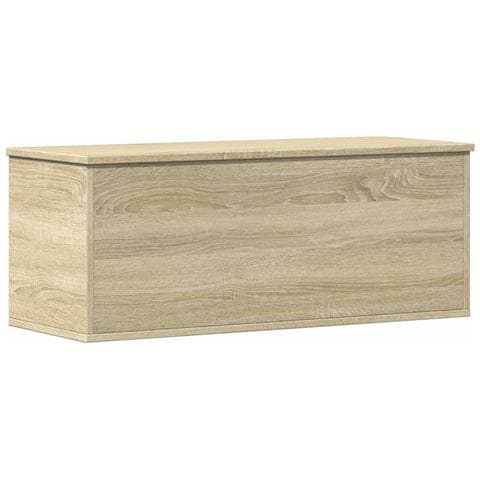 Contenitore Portaoggetti Rovere Sonoma 90x35x35cm In Truciolato - Foto 1