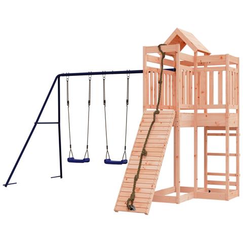 Set Da Gioco Da Esterno In Legno Massello Di Douglas - Foto 3