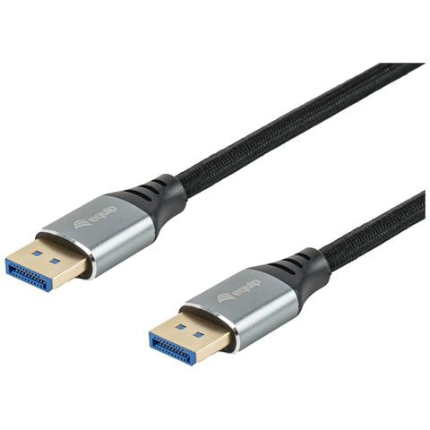 119283 Cavo Displayport 3 M Argento Nero - Foto 1