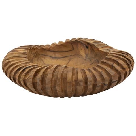 Vassoio Natura 21 - Marrone - Legno - 29x29x7 Cm - Foto 1