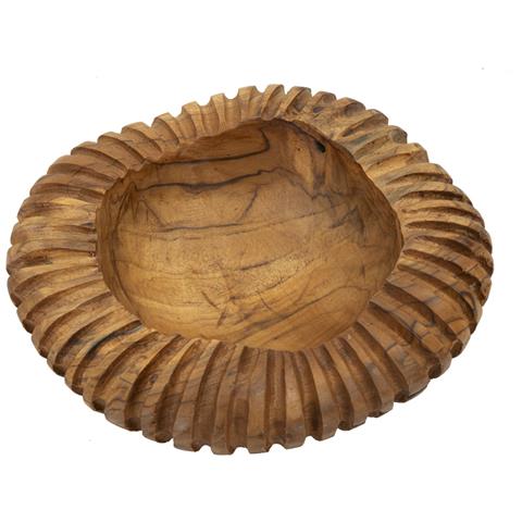 Vassoio Natura 21 - Marrone - Legno - 29x29x7 Cm - Foto 2