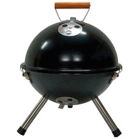Barbeque Esterno A Carbonella Griglia Estate Campeggio In Acciaio Mod Iowa - Foto 1