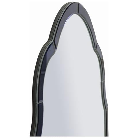 Specchio Con Cornice Classico 3 - Blu - Mdf - 100x62x1 Cm - Foto 2