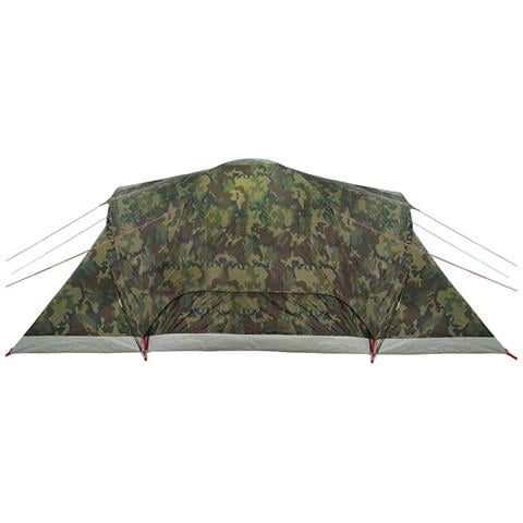 Tenda da Campeggio a Cupola per 6 Persone Mimetica Impermeabile - Foto 8