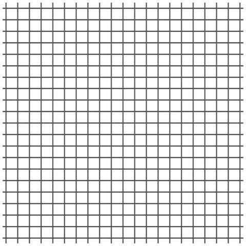 Recinzione in Rete Saldato con 13 Paletti Spike Grigio 0,4x100 m Acciaio - Foto 9