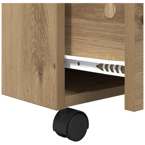 Tavolino da salotto rovere artigianale 55 x 55 x 45 cm - Foto 9