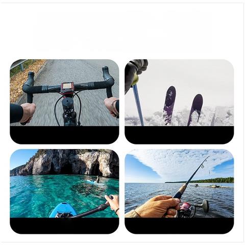 Supporto Pettorale A Sgancio Rapido Rotante A 360° Compatibile Con Gopro, Dji, Insta360 - Foto 5