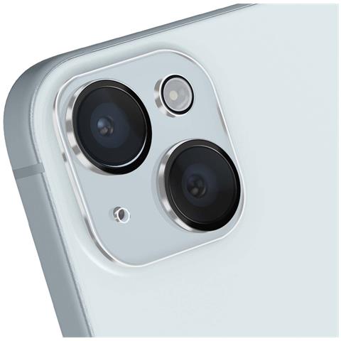 Protezione Della Fotocamera Antiurto Per Iphone 15 / 15 Plus Lens Shield, Nero Trasparente - Foto 2