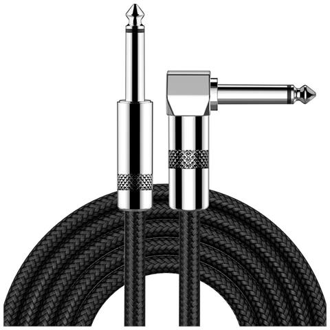 Cavo Per Strumenti Musicali Da 6,35 Mm A Basso Rumore Per Performance, Basso, Acustica E Audio Per Box Elettrici 5 M - Foto 1