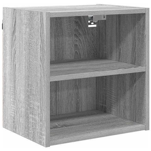 Armadio pensile Riga Grigio Sonoma 40 x 29,5 x 40 cm - Foto 1