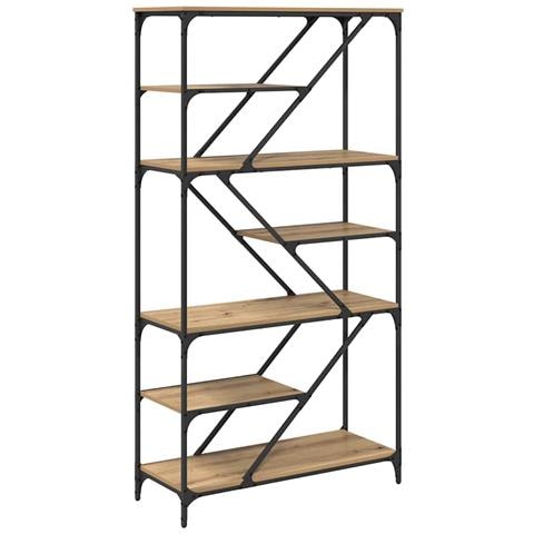Libreria Rovere artigianale 91 x 36 x 176 cm Legno multistrato - Foto 1