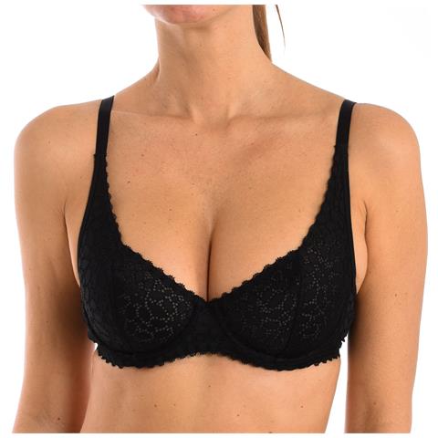 Reggiseno Push-up Con Ferretto E Pizzo Floreale Da Donna 00dfe - Foto 1