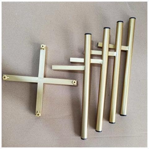 Supporto Decorativo Dorato Rotondo Per Piante - Porta Vaso Regolabile - Foto 4