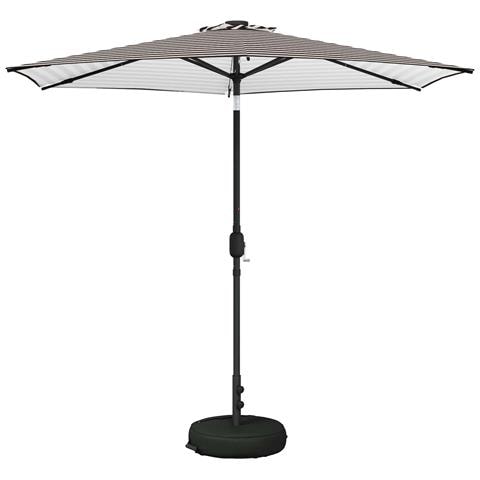 Parasol da Giardino con Luci LED 270 x 270 cm Poliestere - Foto 1
