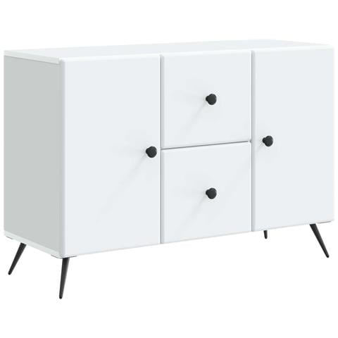 Credenza Bianco 89 x 34,5 x 60 cm Legno ingegnerizzato - Foto 1