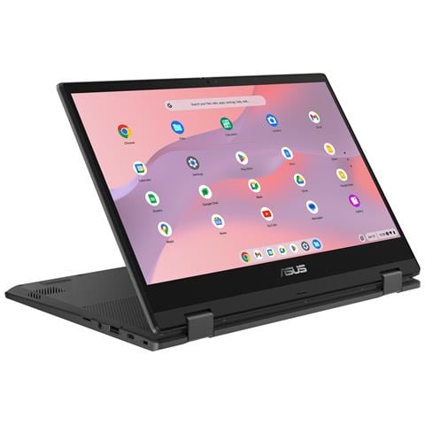 Chromebook CM14 Flip CM1402FM2A-EC0015 MediaTek Kompanio 520 35,6 cm (14") Touch screen Full HD 8 GB LPDDR4x-SDRAM 128 GB eMMC Wi-Fi 6 (802.11ax) ChromeOS Tedesco Grigio - Foto 2