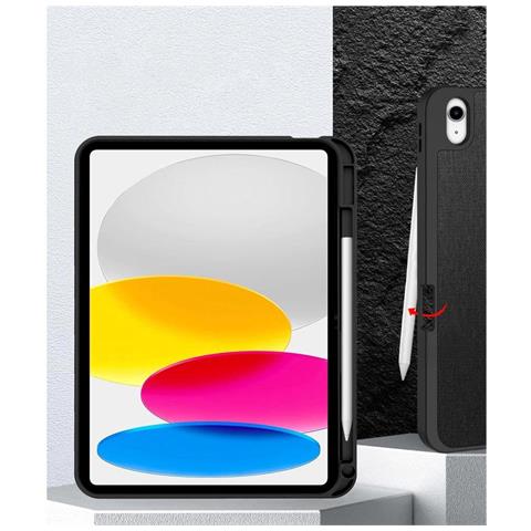 Custodia Nera Per Ipad 10.9-11 Con Portapenne. - Foto 7