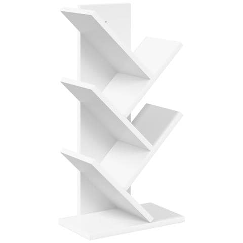 Libreria ad Albero 4 Piani 30 x 18 x 60 cm Legno ingegnerizzato - Foto 1