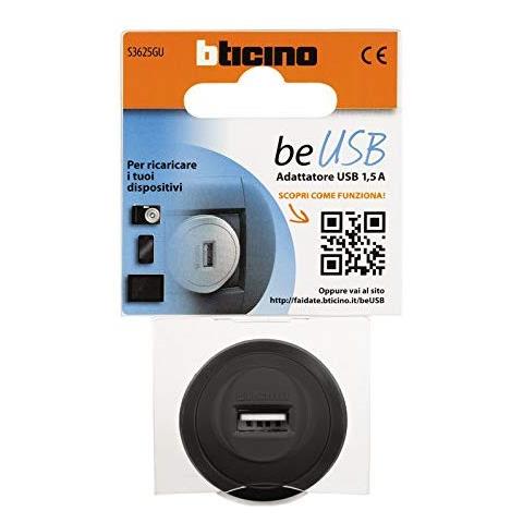 Adattatore con Presa USB S3625GU Colore Grigio - Foto 2