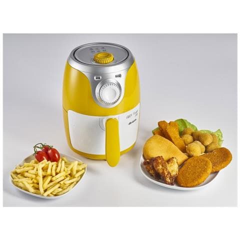 Friggitrice ad Aria 4615 Capacità 2 Litri 1000 Watt Colore Giallo - Foto 1