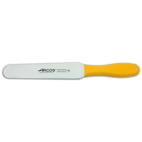 Serie 2900 - Spatola Cucina - Lama Acciaio Inossidabile Nitrum 200 Mm - Manico Polipropilene Colore Giallo - Foto 1