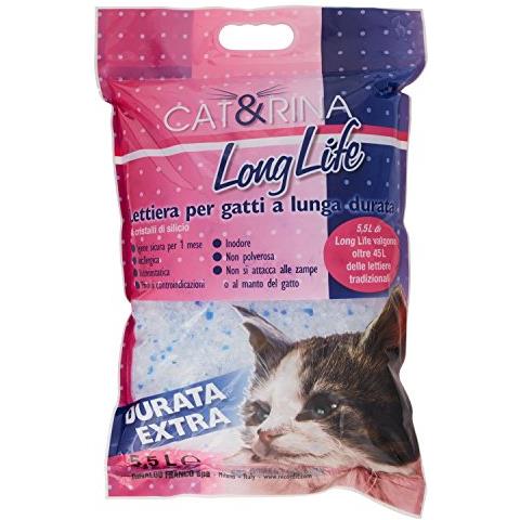 Catrina Long Life Lettiera Per Gatti Con Cristalli Di Silicio Di