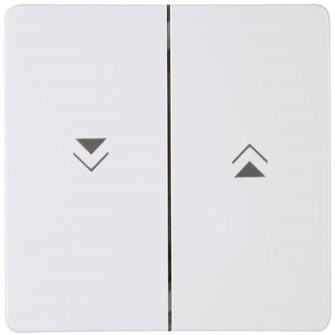 Placca Di Copertura Interruttore Persiane, Pulsante Persiane Hk05 Bianco Artico - Foto 1