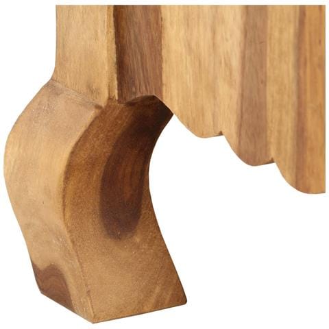 Mobile Porta Tv 115x30x42 Cm In Legno Massello Di Sheesham - Foto 2