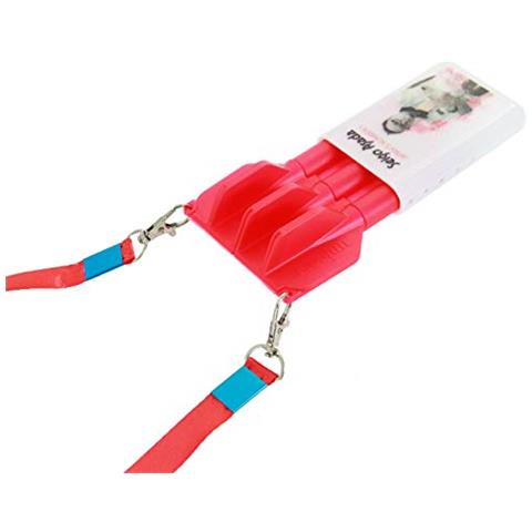 Seigo Asada Slider, Custodia Per Freccette. Unisex-adulto, Rosso E Bianco, Standard - Foto 2