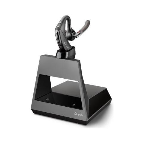 Poly 5200 Office Auricolare Wireless A Clip, In-ear Ufficio Bluetooth Nero - Foto 1