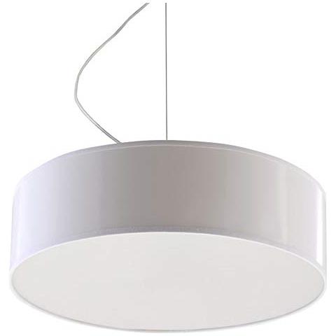 Arena 35 - Lampadario A Sospensione In Pvc, Colore: Bianco - Foto 1