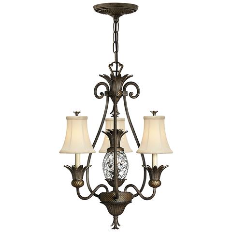 Plantation Tre Lampadario Bronzo Perla - Foto 3