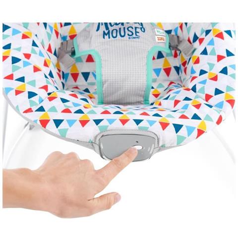 Disney Baby Mickey Transat Avec Siege Vibrant Happy Triangles - Foto 2