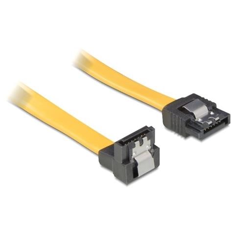 0.7m SATA Cable, Giallo - Foto 1