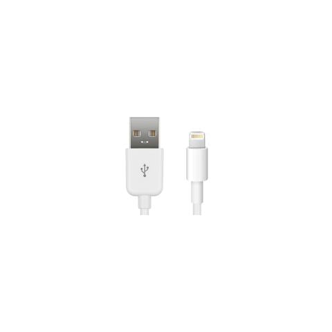 LIGHTNING0.5, USB A, Lightning, Maschio / maschio, Bianco - Foto 1