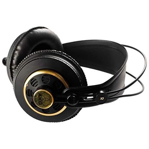 K240 Studio Semi Open Cuffie Tradizionali, Nero / Oro - Foto 6